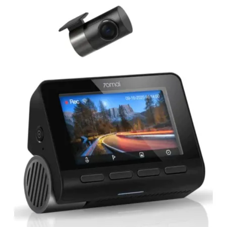 Kamera samochodowa 70mai A810 4K + tylna kamera RC12 | Zestaw przód + tył GPS WiFi